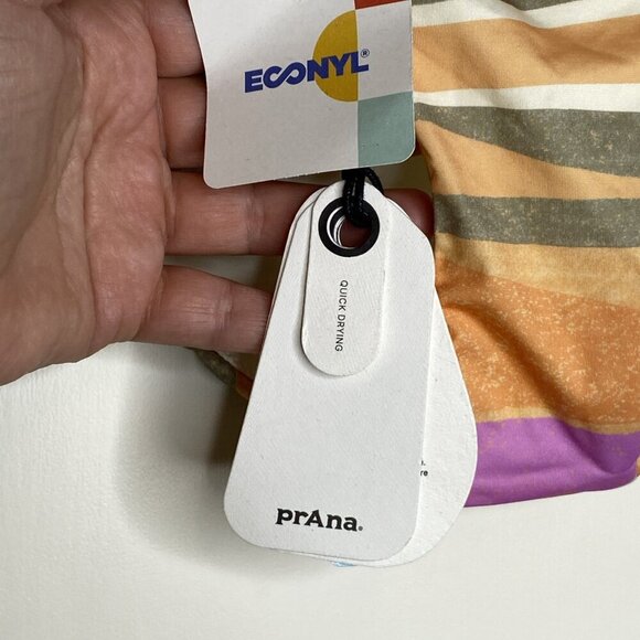 prAna Summer Wave Size X-Small Mid Rise Swimwear Banded Swim BOTTOM “waves” - Picture 5 of 8